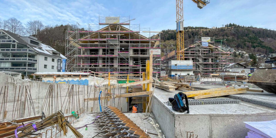 Drei Wohnhäuser in Engelberg