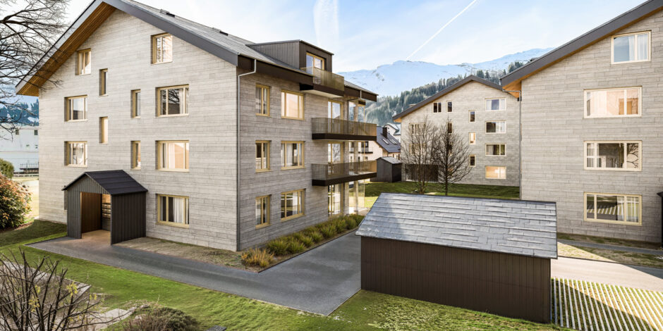 Drei Wohnhäuser in Engelberg